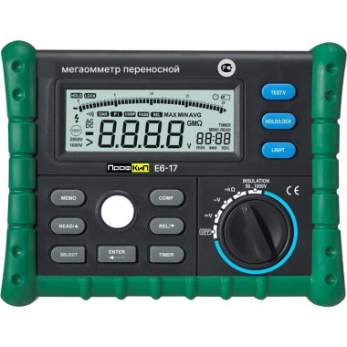ПрофКиП Е6-17 мегаомметр цифровой (50В ... 1000В)