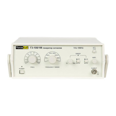 ПрофКиП Г3-108/1М генератор сигналов НЧ ( 0.5 Гц … 5 МГц)