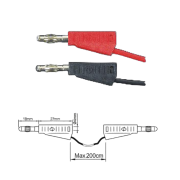 ПрофКиП PTL908-8 измерительные провода 4 мм Male-Male