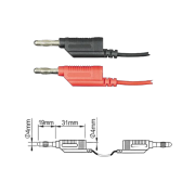 ПрофКиП PTL908-9 измерительные провода 4 мм Male-Male